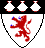 argent lion rampant gules on chief sable 3 escallops of field